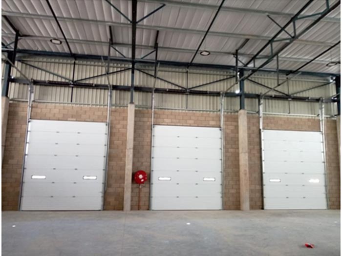 StabALoad News Sectional Door Installation.